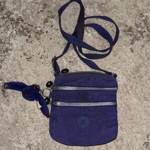 Kipling Dark Purple Crossbody Bag